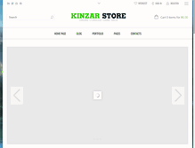 Tablet Screenshot of kinzar.com